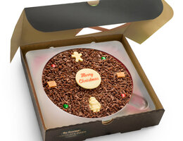 Christmas Chocolate Pizzas